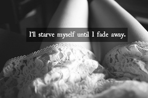 Megan. 19. Fighting Ana since 13. Relapse #4. UGW: 110 lbs.
