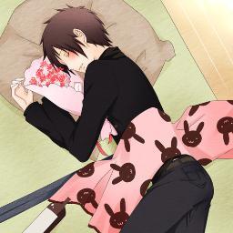 i'm Izaya Orihara..crap i see Shizou *runs away* #Durarara!!RP #Taken by Shilo..my kid @_Licht__