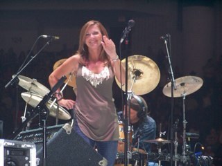 I am blessed and grateful to be a background singer at the Grand Ole Opry when I'm not out singing with George Strait and his Ace in the Hole Band.