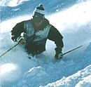 skier & snowboarder