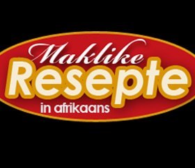 MaklikeResepte's profile picture. Maklike Resepte in Afrikaans, Boerekos, eksotiese geregte, gesonde resepte
