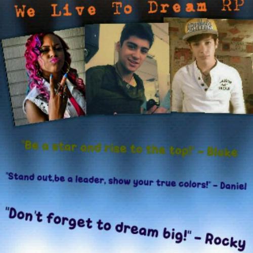 This RP is based on a show (not real) Be a star and rise to the top, you'll live the dream soon. Just like The Swaggers. @/DM if interested