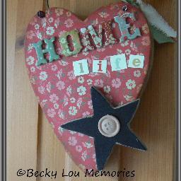I am a passionate crafter, creating beautiful accents for my cottage and teaching a huge variety of skills from my Craft Studio.(Paper/card/fabric/yarn/glass..)