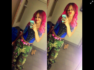 @Beauty_OMG Is My Idol! She's Like A Big Sis I Never Had...One Thing I Like About Her Is That She Always Smiles And That's What make me smile!BTW I Follow Back!