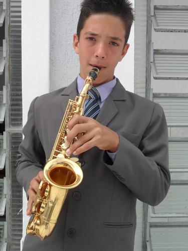 sou saxofonista