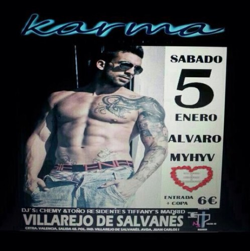 Discoteca Karma en Villarejo de Salvanes.
Cuenta para conocer gente que quiera trabajar de RRPP y dar a conocer el nuevo ambiente de KARMA
