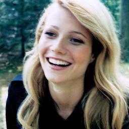 I'm Gwyneth Paltrow an American actress and singer. Best known for my role as Pepper Potts in Iron Man. //Single//