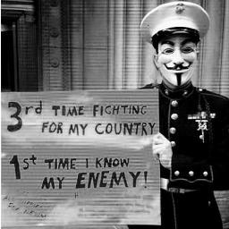 We are Anonymous. We are not an organization or a group. We are an idea. Find your inner soldier and your inner voice. #KnightSec
