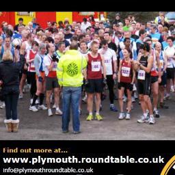 Plymouth Round Table organises two UKA licensed 10K runs in January and March each year starting at Plympton Speedway Track. All proceeds go to local charities