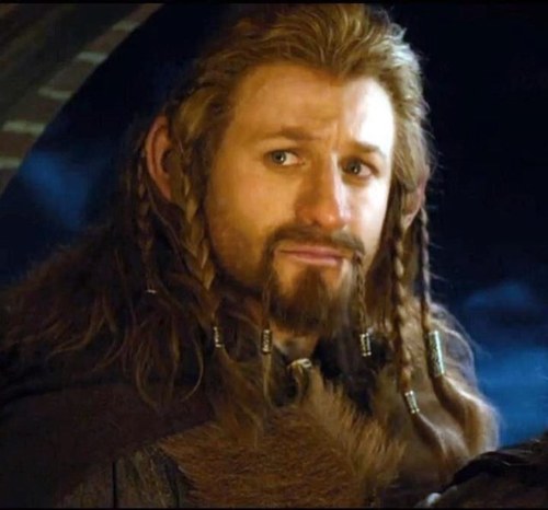 I'm Fili brother of Kili and son of Durin, I like to make of poor ol Bilbo #DwarvesOnTour2k13