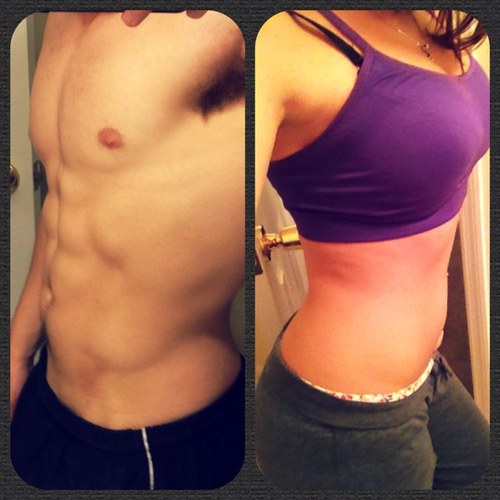 Avi is us! A college couple looking to LIVE healthy and turn heads together on the beach. #eatcleantraindirty #fitfam