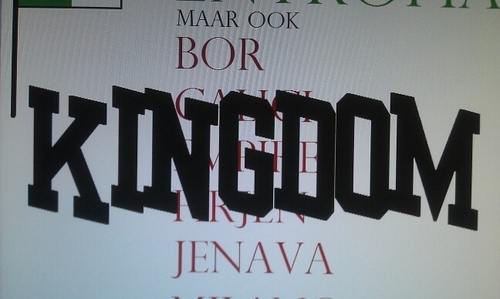 Wist je dat hier feiten over Kingdom getweet word? #KingdomFeit