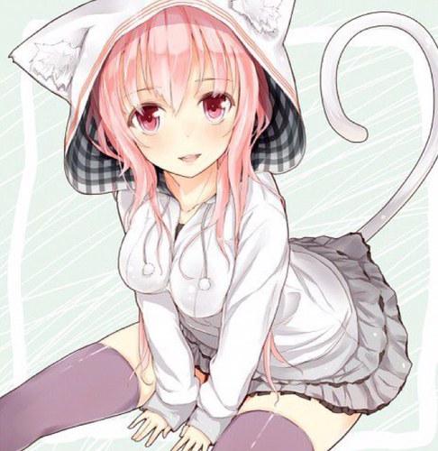 Mew! Nice to meet you, I'm Amy, half cat, half human!