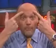 CramervsCramer's profile picture. Him with his foot in his mouth.