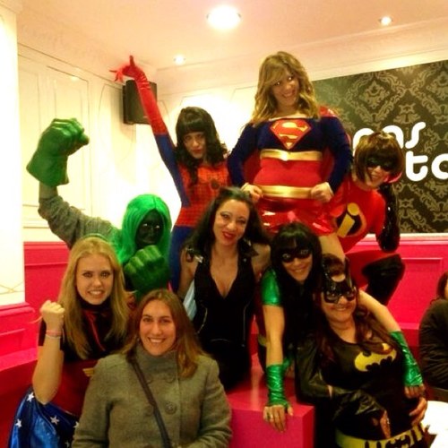 Somos un grupo de chicas