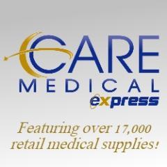 CareMedExpress's profile picture. Retail Medical Supplies shipped directly & discreetly to you! Shop online, Anytime! We offer FREE shipping w/ $75+ online purchase.