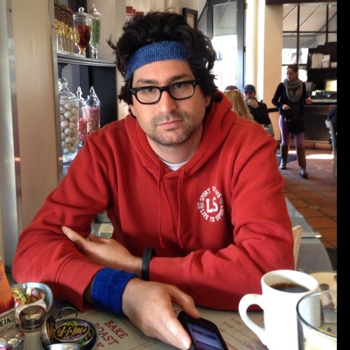 I'm not that guy from LOST. I'm that guy who writes for Jimmy Kimmel.