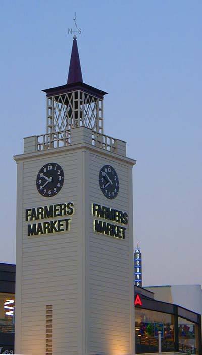 Est. in 1934 when a dozen local farmers parked trucks on an open field to sell fresh produce to local residents. Now over 100 businesses call the Market home.