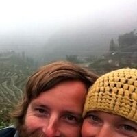 Pete and Mary (@twoonfourwheels) Twitter profile photo