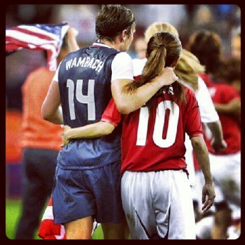 USWNT is the best team in team world. My heros. @HeatherMitts is my favorite.