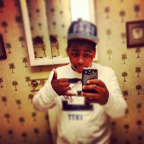 Juss A Savage Youngin . All I Do Is Cool It And Puff It . Follow .
