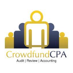 CrowdfundCPA's profile picture. Your resource for Crowdfund Audits and Reviews, including cost estimates, accounting advise, preparing for an audit or review, news on latest SEC developments.