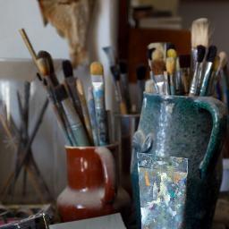 GoodDayGallery's profile picture. Founded by Marta K Strumidlo - an Edinburgh based contemporary painter specialising in wedding, children's and family painted portraits from photos.