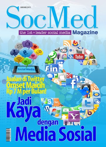 SocMed adalah salah satu majalah yang mengupas tentang perkembangan sosial media. Pertama di Indonesia, dari Bandung dengan dua bahasa (Indonesia-Inggris).
