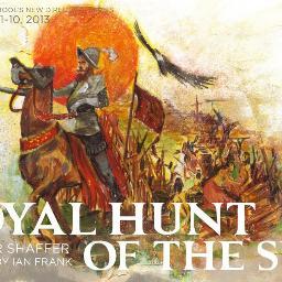 The tweeting place for all the news on the Theatre School's Royal Hunt of the Sun