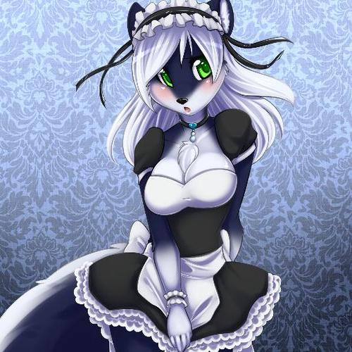 Casey: I'm Casey and I'm a skunk but that doesn't mean I'm not friendly! #mated to@AlphaFurriesSAM Mari: I'm human #18 and #single