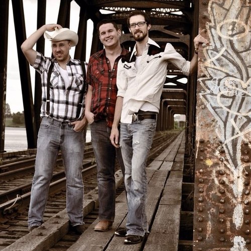 Fans of cowboys, burlesque & whiskey. Rockabilly-country trio: Joel Hayward/James Rooke/Andy Clapson