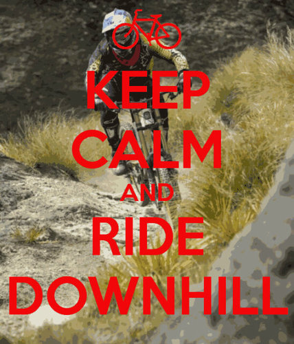 A Group that loves Downhill Mountain biking and Free ride Mountain biking follow if you ride a bicycle