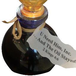 Christian based Anointing Oil Company depending on Healing and Anointing from Jesus with Faith in his Word.
2kings 4:6 and the oil stayed