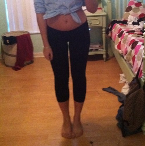 SW:164 CW:160 UGW:120 I'm not pro anything other than weightloss and I have a lot to go! avi is me at the weight I want to be again(: