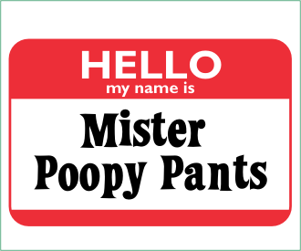Mister Poopy Pants