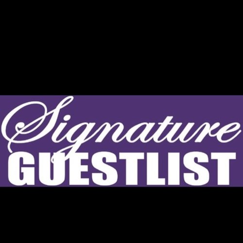 Signature Guestlist ACCESS LONDON NIGHTCLUBS!! EMAIL events@signaturesounds.co.uk VIP TABLES, BOTTLES DEALS, ENTRY, Part of
http://t.co/cXmQFrQr DJ Group