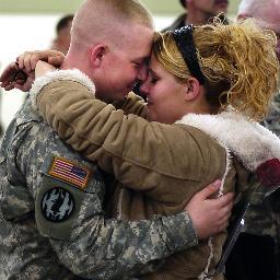I honor my country by honoring the man I love who serves my country.