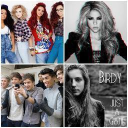 #Directioner - #Navy - #Beileber - #Mixer - #Shakira  - #Birdy. 33