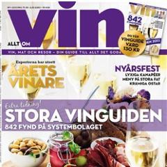Allt_om_Vin's profile picture. Officiellt konto för Sveriges största vintidning med stora vintester, inspirerade reportage och läckra recept. Medarbetare @ericasvinkarlek twittrar.