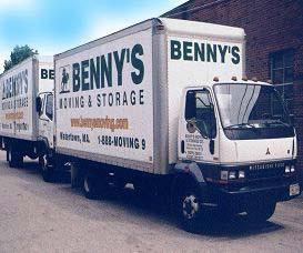 Benny's Moving & Storage is a Boston based moving & storage company offering local and long distance residential moves,commercial moves, piano moves, and more!