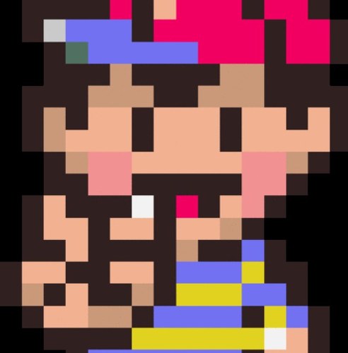 Hi! I'm Ness, and I have psychic powers! I saved my world from the evil Giygas.