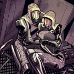 Quarian twins, brother and sister, roaming the universe together. #AllVerses #Multiverse #MERP #OmegaStation (18+)