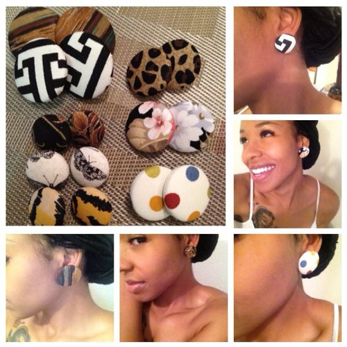Hello! Check out my awesome diverse collection of hand made button earrings and bib necklaces! Simply conservative chic with a twist...it's you!