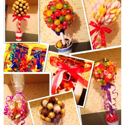 Bespoke confectionery including sweet trees,jars,tubs and hampers all made with your choice of goodies. Perfect for weddings,birthday,valentines etc.
VikyB x