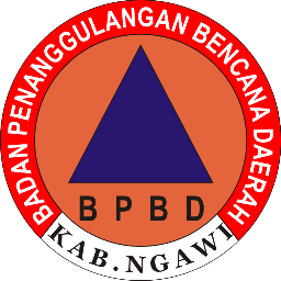 Instansi penanggulangan Bencana di Kab Ngawi (kotak info bencana Kabid KL 081 656 7598, Kasi Log (data bencana) 0852 3518 7000 / 0852 5856 6663)