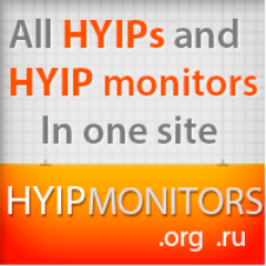 HYIPmonitors's profile picture. On our site you'll find all HYIP monitors and HYIP programs. Choose best HYIP funds using one site.