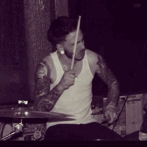 I play drums in Crusades // I read a lot of H.P Lovecraft.