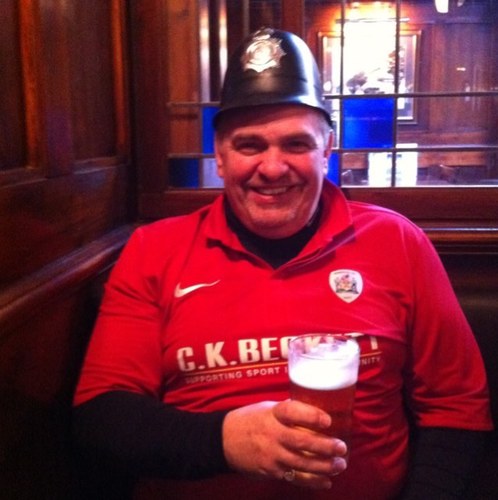 Barnsley fan never miss a midweek game. Still playing rugby with Doncaster Dragons likes a pint Loves travel especially sports travel on Lions tour red army