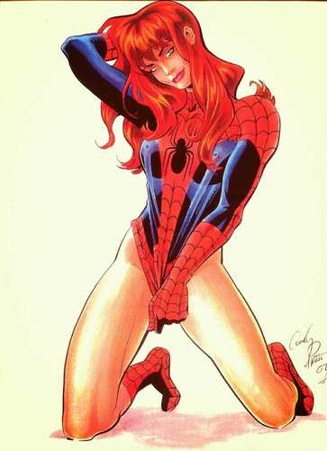 Clone of my sister Charlotte but im the complete opposite. Superspeed and multiplication powers. Love my Itsy Bitsy @Morales_Spidey