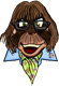 Hyper-intelligent ape from the future